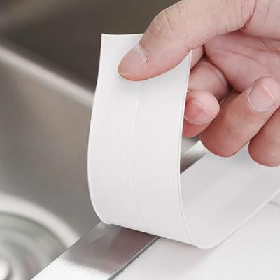 1 Stück Küchen- und Badezimmer Wasserdichtes und Schimmelbeständiges Klebeband Schöne Nahtaufkleber Zuschneidbare Antifouling-Streifen