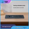 Multifunctional Embedded Desk & Bedside Power Strip with USB
