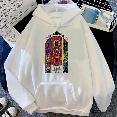 Cult of the Lamb Hoodies Women Unisex Graphic Sweat Y2k Pullover Hood Female Vintage Sweatshirts