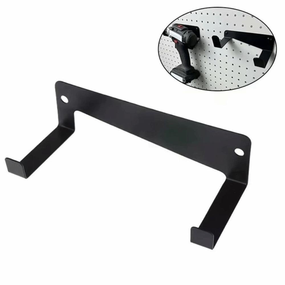 Wall-Mounted Electric Drill Stand Heavy Duty Drill Wall Storage Organizer  Garage Workbench