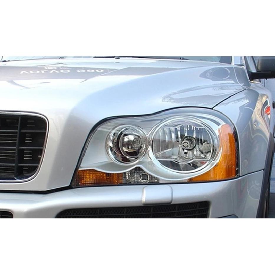 For Volvo XC90 2004-2013 Car Accessories Transparent Lampshade Headlamp Cover Lamp Shade Headlight Shell Lens Plexiglass