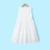 Montagut Girls' Summer Sleeveless Cotton Dress