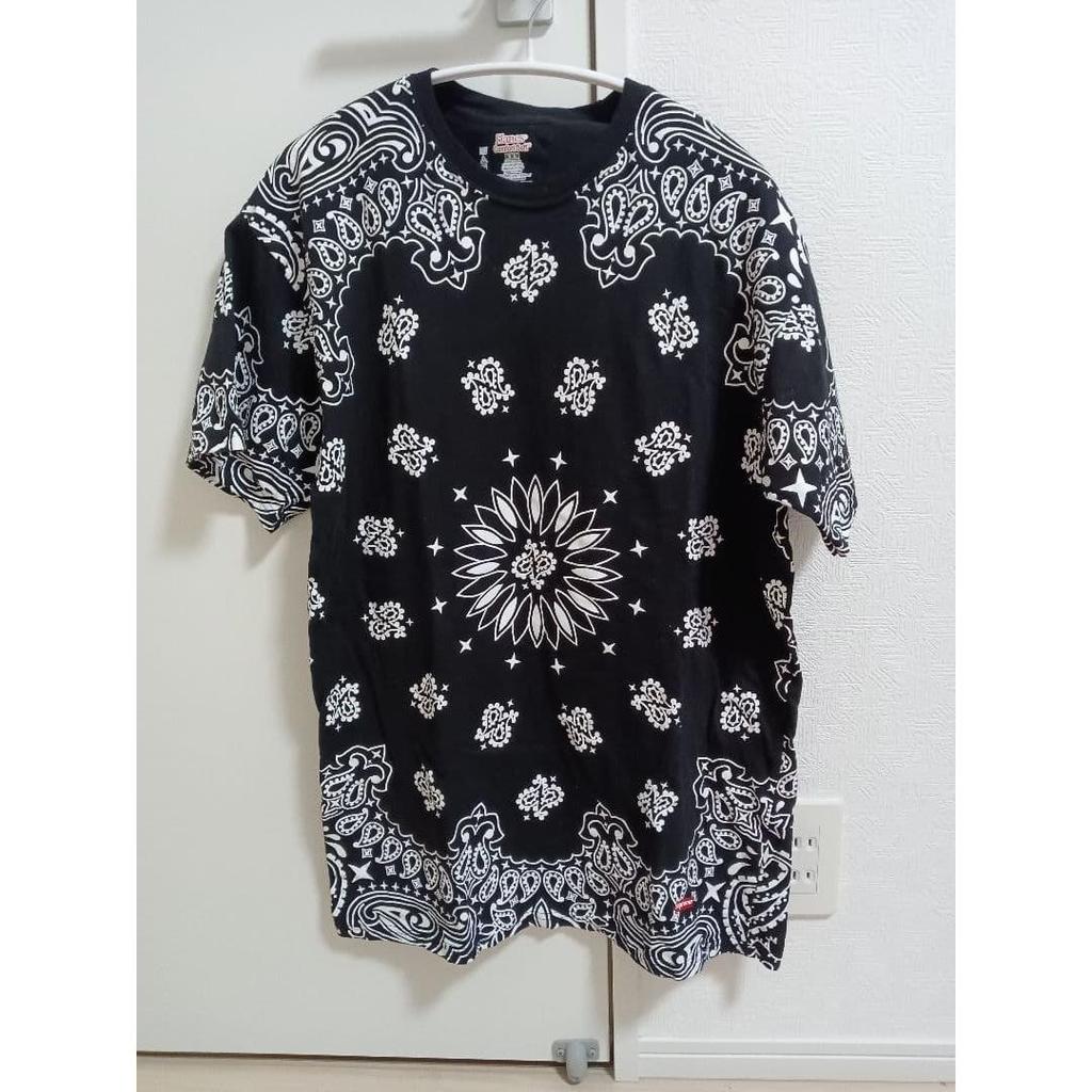 Used Supreme Hanes/Supreme Hanes Bandana T-shirt