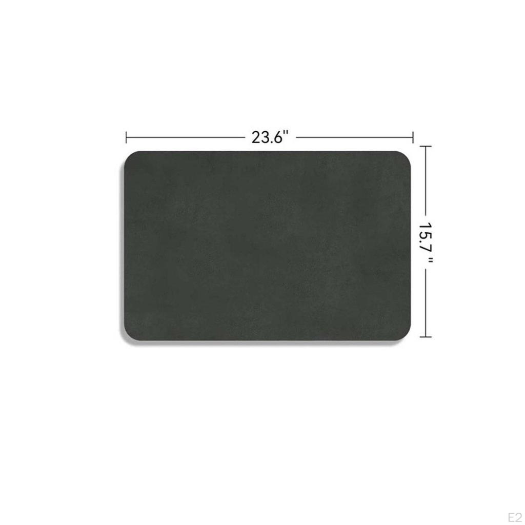 Coffee Machine Mat Hide Stains Countertop Protector Quick Dry Absorbent Stain Cover for Washroom
