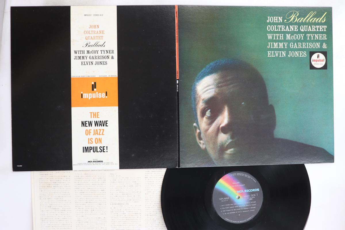 

LP Record JOHN COLTRANE - Ballads VIM4606 IMPULSE 1980 Japan Jazz Used