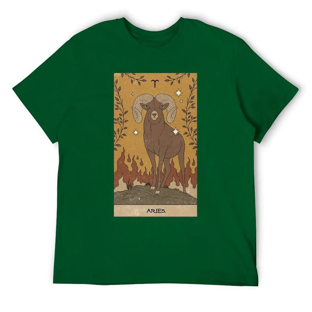 Rundhals Widder Zwölf Sternbild (16) T-Shirt Move Tees Hipster Neuheit Zuhause US-Größe