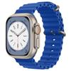 Ремешок из двухцветного силикона Apple Marine для часов 8/7/SE/Ultra Sports