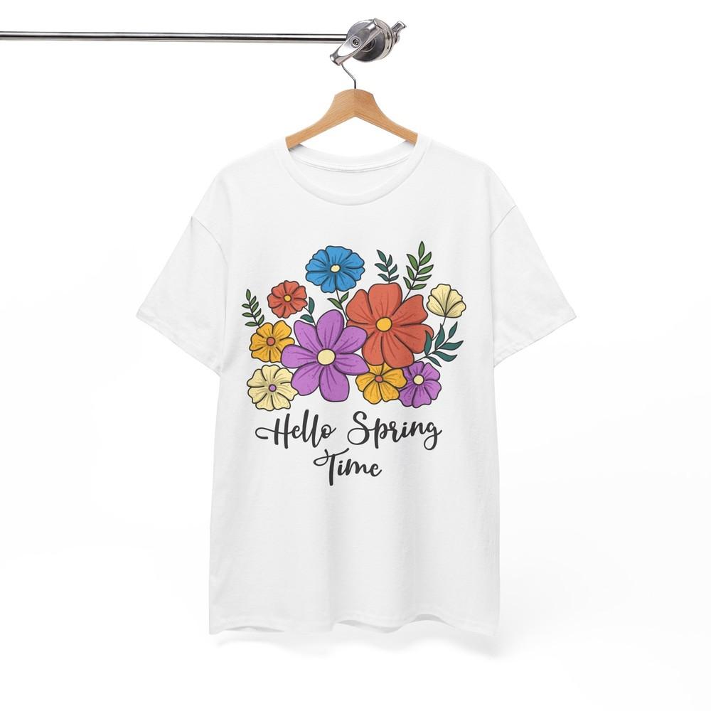 

Sunshine Flowers T-Shirt | Spring Energy Hello Spring Time Shirt 4XL