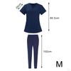 Elastic Waist Scrub Set for and Jogging, Featuring Soft Breathable Design Medical
