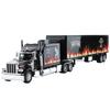 1:24 Peterbilt 389 American Heavy-duty Truck Car Model Simulation Alloy Toys Hobby of Collecting Children's Gifts