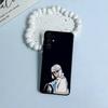 B-Bleach- anime- Rukia- Kuchiki Black Soft Silicone Phone Case for Samsung S25, S24, S21, S22, S23, S30, Ultra, S20, Plus, Lite