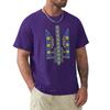 Ukrainian Trident in Vyshivanka style for Vyshyvanka day TShirt customs funnys for a boy Unisexs tshirt