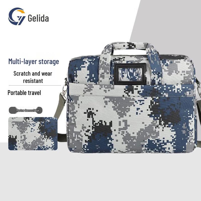 Geli Da Camouflage Laptop Briefcase
