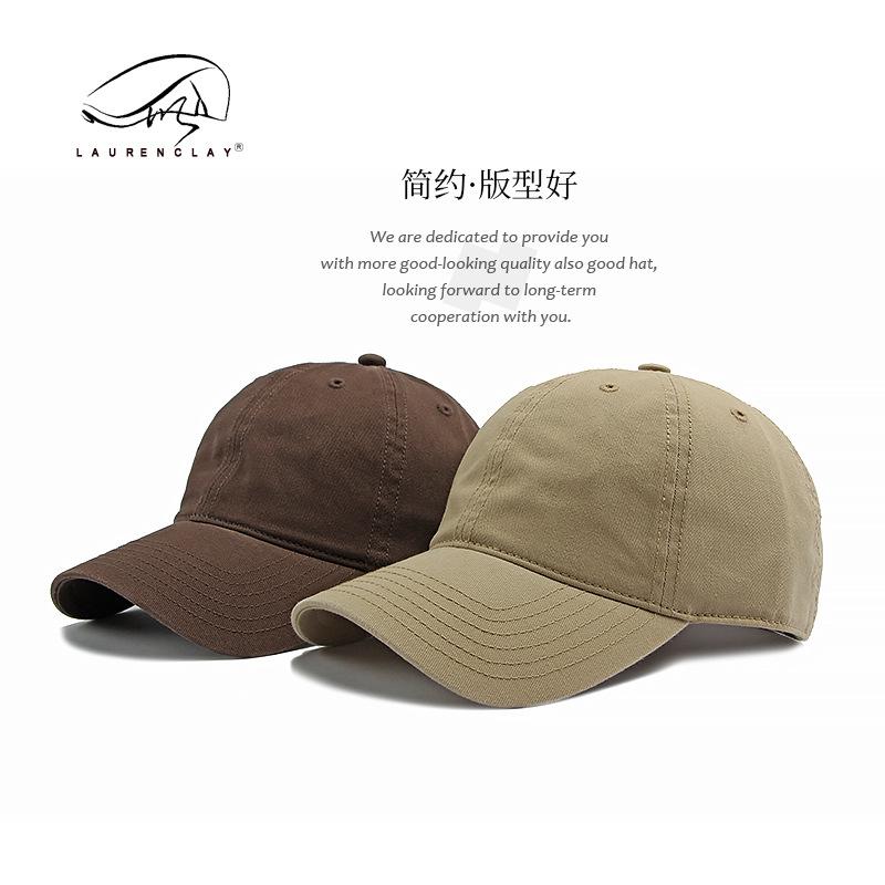 High-quality baseball cap women's high-end face cap soft top men's outdoor sunscreen visor tide