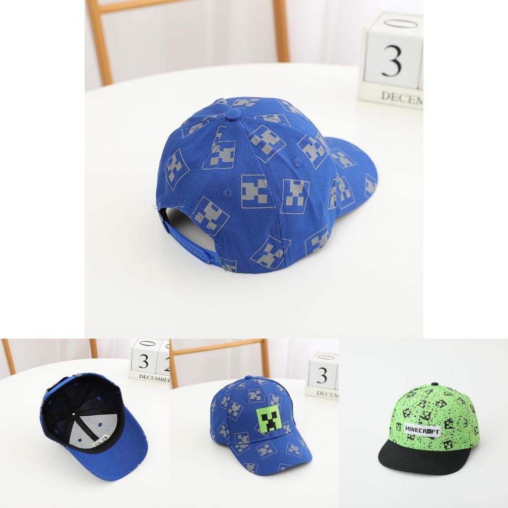 Minecraft Hip Hop Kids Baseball Cap With Sun Protection For Summer Play And Sunshade