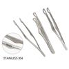 Barbecue Antiscalding Clip Stainless Steel Barbecue Tongs Ultralight Heat-Resistant Reusable Cooking Tool for BBQ Picnic