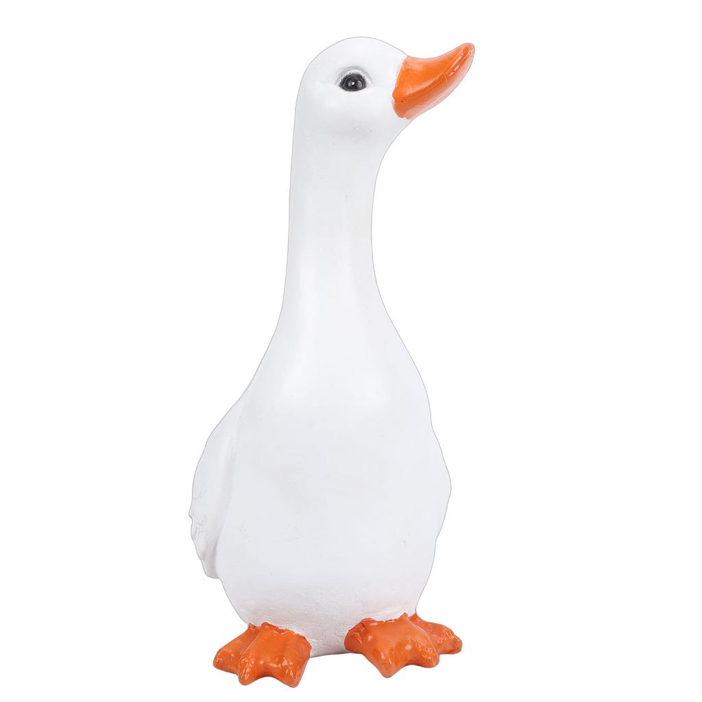 Duck Statue Figurine Garden Decoration Resin Animal Sculpture Lawn Ornament Indoor Outdoor