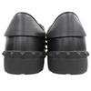 Valentino Garavani Excellent condition calf leather Rock Studs rubber sole lace-up sneakers, size 10.6, 2Y2S0931BXE shoes 42 blackUsed