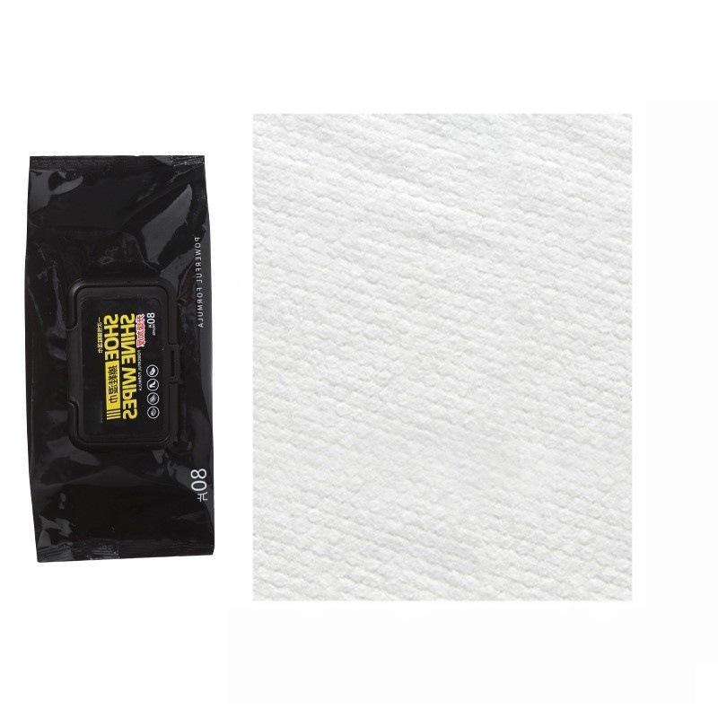 Enhanced Disposable Shoe Wipes for White Shoes - Cleans and Shines Without Water