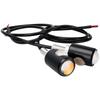Night Rides Outdoor Use LED Blinker Light Aluminum Alloy Motorcycle Lights Car Fog Lamp Aluminum Alloy Construction