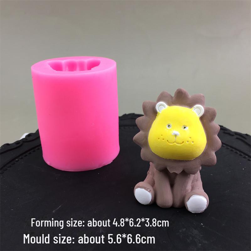 

Силиконовая форма 3D «Лев» для шоколада, муссовых тортов, свечей и декора из гипса.