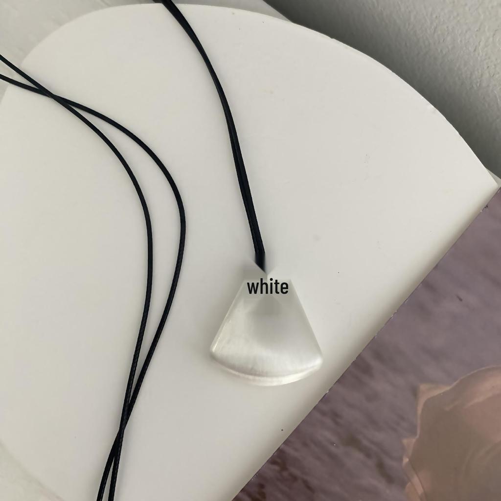 Korean Geometric Pendant Necklace: Luxury Long Trendy Women's Sweater Chain