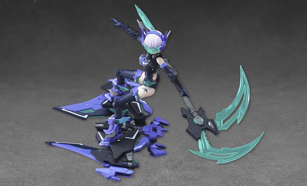 Nuke Matrix Bat Girl Sonic Blast MARIA STRAUSS Armored Girl Assembly Type Plastic Model [ToyBase] 1/12 B.A.T. Attacker