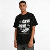 American Burning Hundred Dollar Bill Graphic Tee Pure cotton T-shirt