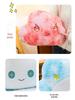 Cartoon Cloud Plush Pillow: Emoji Cushion for Bedside, Bay Window, Office Chair & Girls' Room