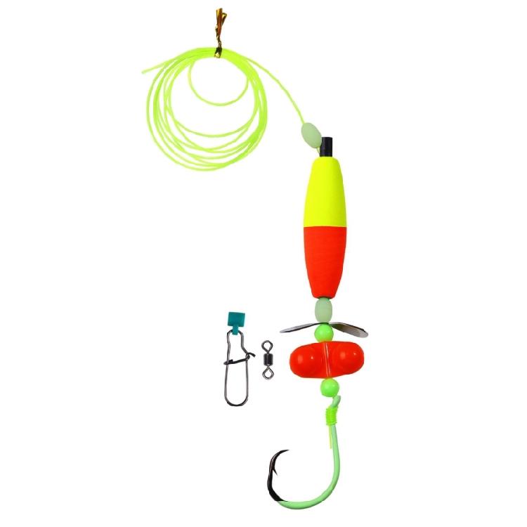5Pcs Catfishing Equipment Catfishing Float Rigs Catfishing Rattle Floater Tackle Rig 6/0 8/0 10/0 Circle Hook