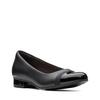 Clarks Juliet Monte Damen Ballerinas mit niedrigem Absatz, Bequem zu gehen, Echtes Leder
