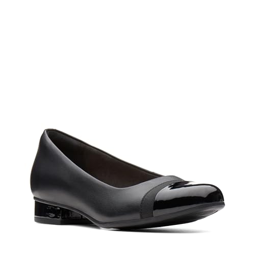 Clarks Juliet Monte Damen Ballerinas mit niedrigem Absatz, Bequem zu gehen, Echtes Leder