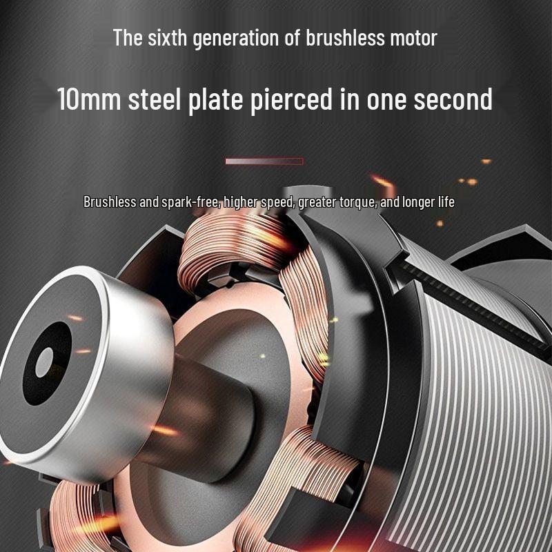 Brushless High-Power Lithium Battery Electric Drill & Screwdriver with Pure Copper Motor