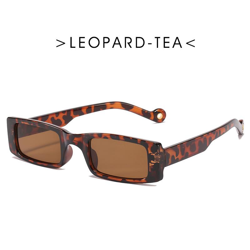 Fashion Vintage Small Frame Square Sunglasses Women Men Luxury Brand Designer Rectangle Sun Glasses Female Travel Shades UV400