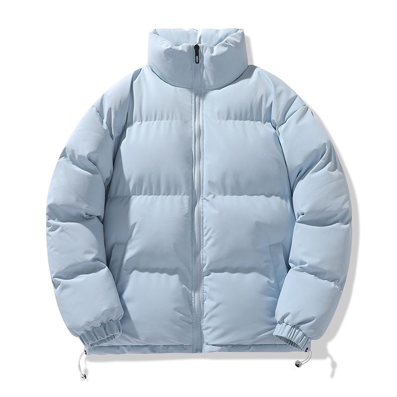 Giacca Invernale Ampia con Collo Alto Cappotto Casual Caldo Imbottito di Cotone