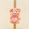 And Lovable Soft Pig Plush Keychain Cute Pig Bag Accessory In Multiple Colors