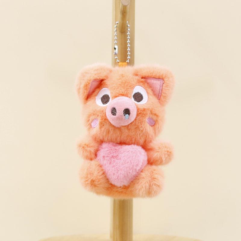 And Lovable Soft Pig Plush Keychain Cute Pig Bag Accessory In Multiple Colors