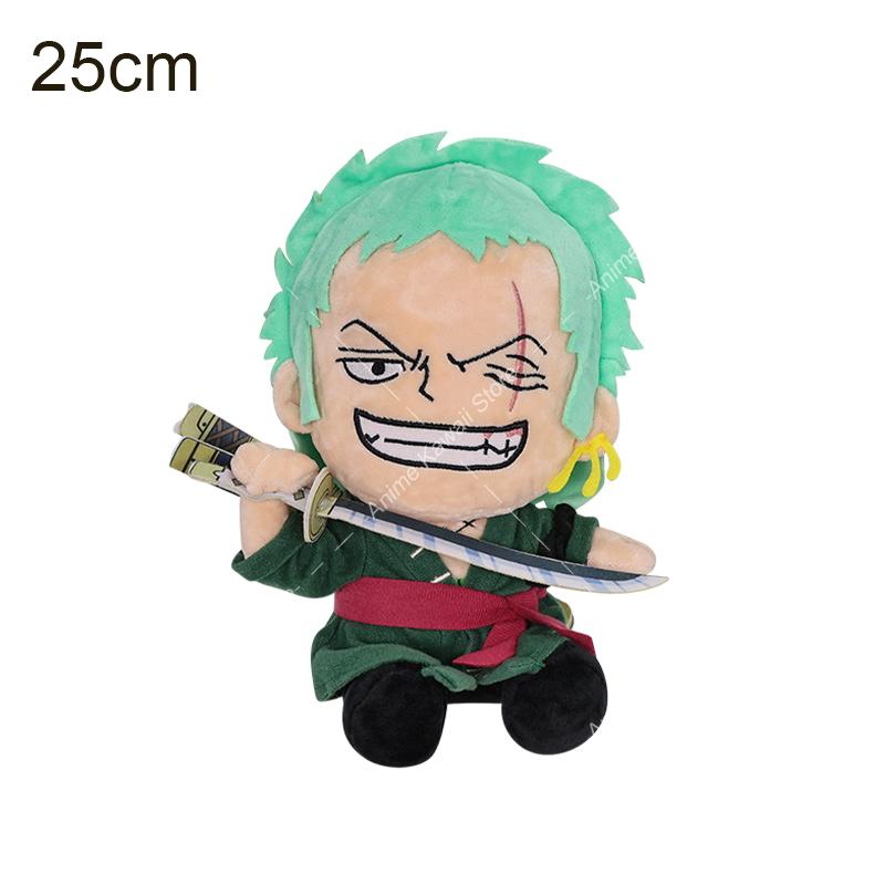 One Piece Anime Plush Toy Cartoon Tony Chopper Cosplay Figure Luffy Chopper Sanji Cute Stuffed Doll Kids Xmas Gift