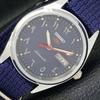REFURBISHED SEIKO 5 AUTOMATIC 6309A JAPAN MENS ARABIC BLUE DIAL WATCH A427357-2 QRL-a427357
