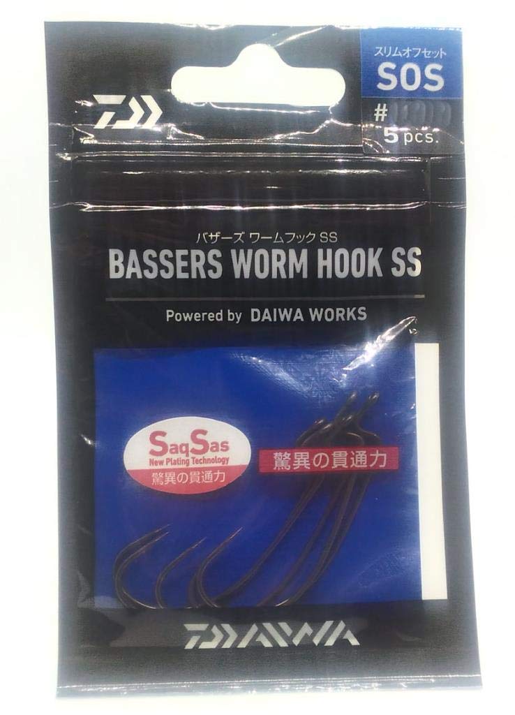 

Daiwa Bass Worm Hook 838962 SS SOS#3/0