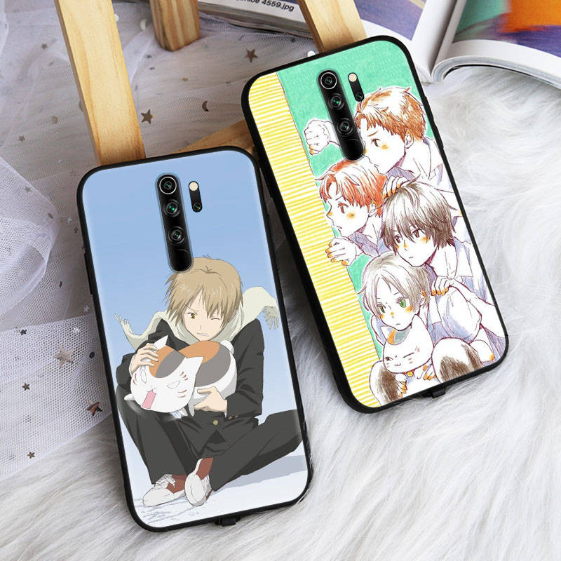 

Чехол для iPhone 15 14 12 Xiaomi Redmi Note 13C VIVO Y20 Samsung S24 FE Realme C21y OPPO A76 Книга друзей Нацумэ