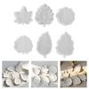 Flexible Food Grade Silicone Leaf Shaped Mould For Crystals Epoxy Art Projects
