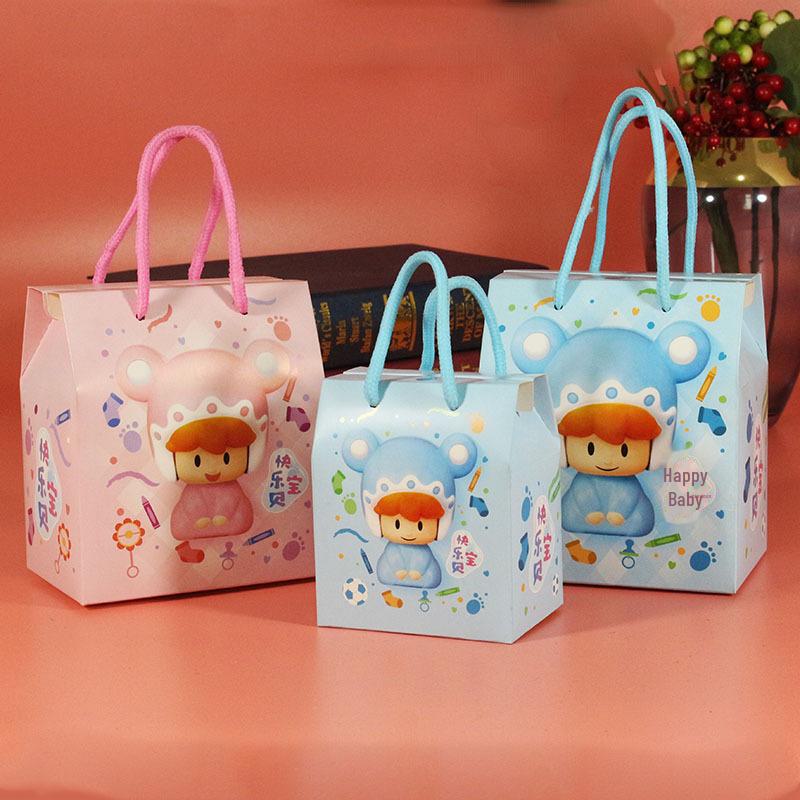 Full Moon Baby Gift Box: First Birthday, Hundred-Day Banquet, Wedding Candy Packaging