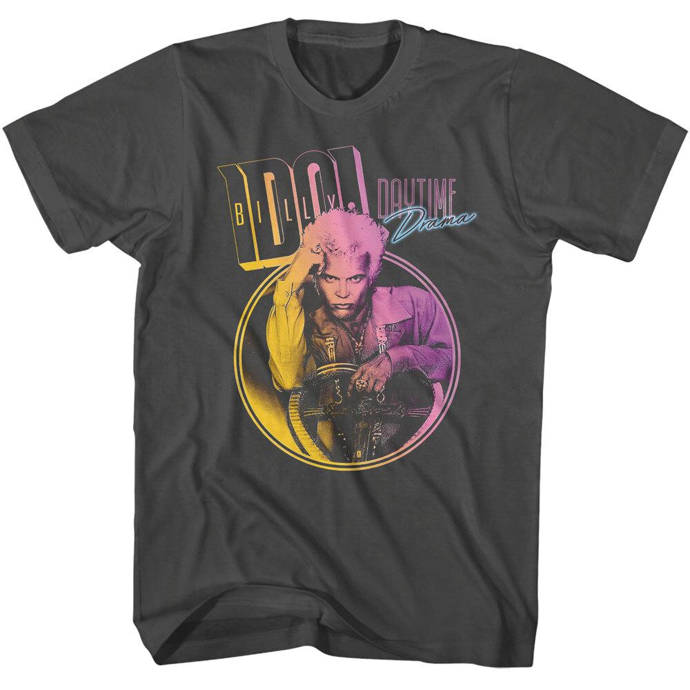 Billy Idol Men039;s T Shirt DAYTIME DRAMA New Punk Rock Music New Smoke Cotton Unisex T-Shirt S