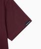 SAINTPAIN Sp Mixed Lettering Short Sleeve T-Shirt Burgundy