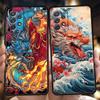 Dragon Phone Case for Samsung Galaxy A15 A14 A25 A54 A34 A51 A71 A72 A73 A32 A52 A52S A11 A21S A31 A41 5G Soft Shell Capas Bags