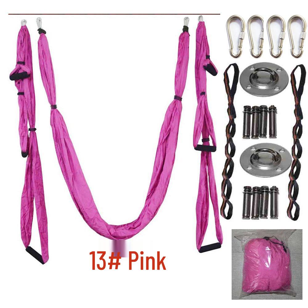 Sada hamaky pro aerial jógu: 6-úchytkový neelastický nylon pro inverzi a fitness