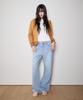 Diseuijeupain [This Is Fine X Funflex] Relaxed Signature Jeans Light Blue