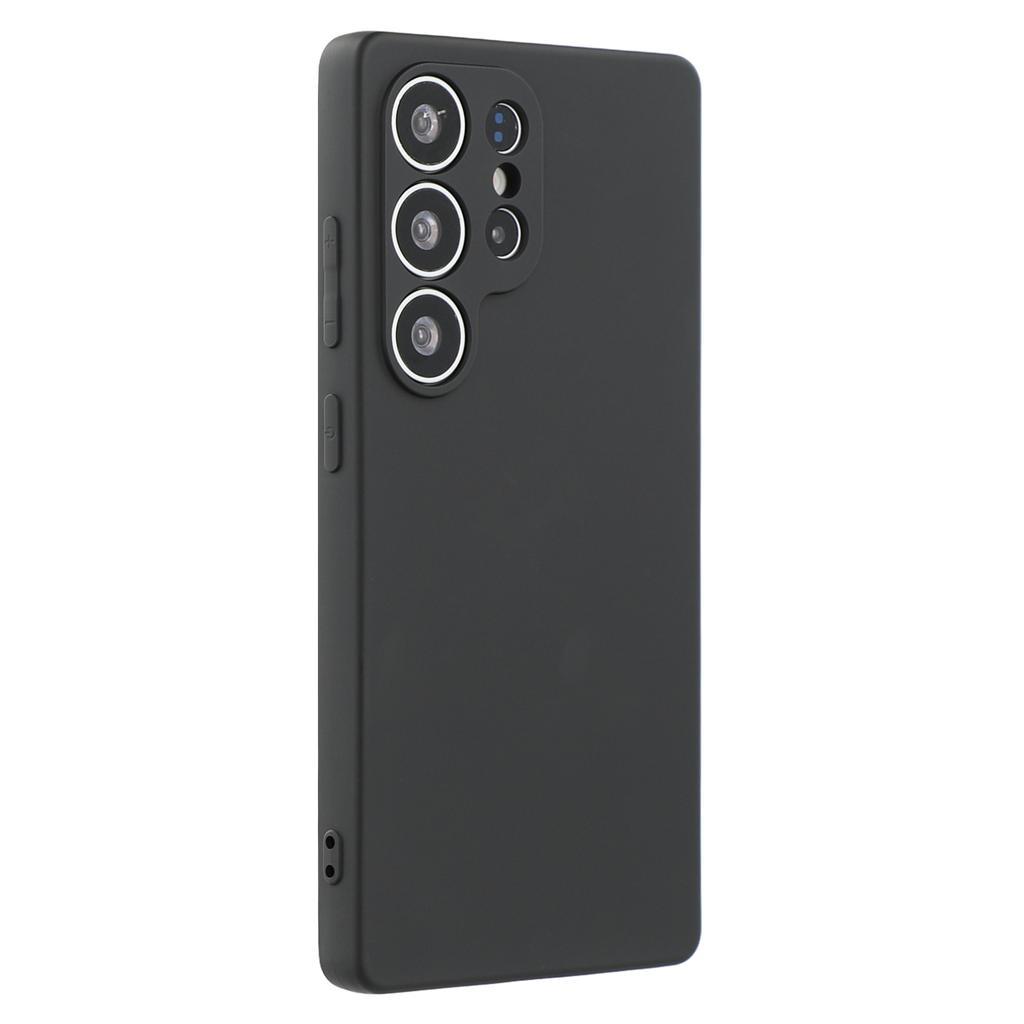 Etui na Samsung Galaxy S25 Ultra, Tylna część z TPU, Miękkie, Odporne na zarysowania, Wyściółka z włókna, Pokrowiec na telefon