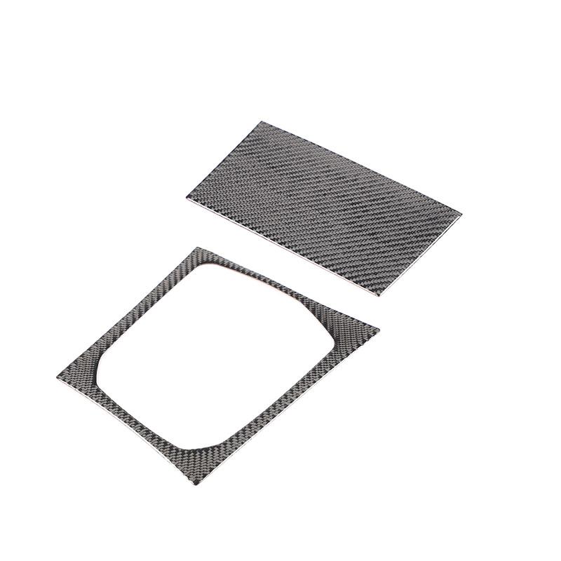 Soft carbon fiber For BMW 8 Series M850i G15 G16 2019-2025 Car Central Control Gear Panel Frame Interior Accessories For LHD